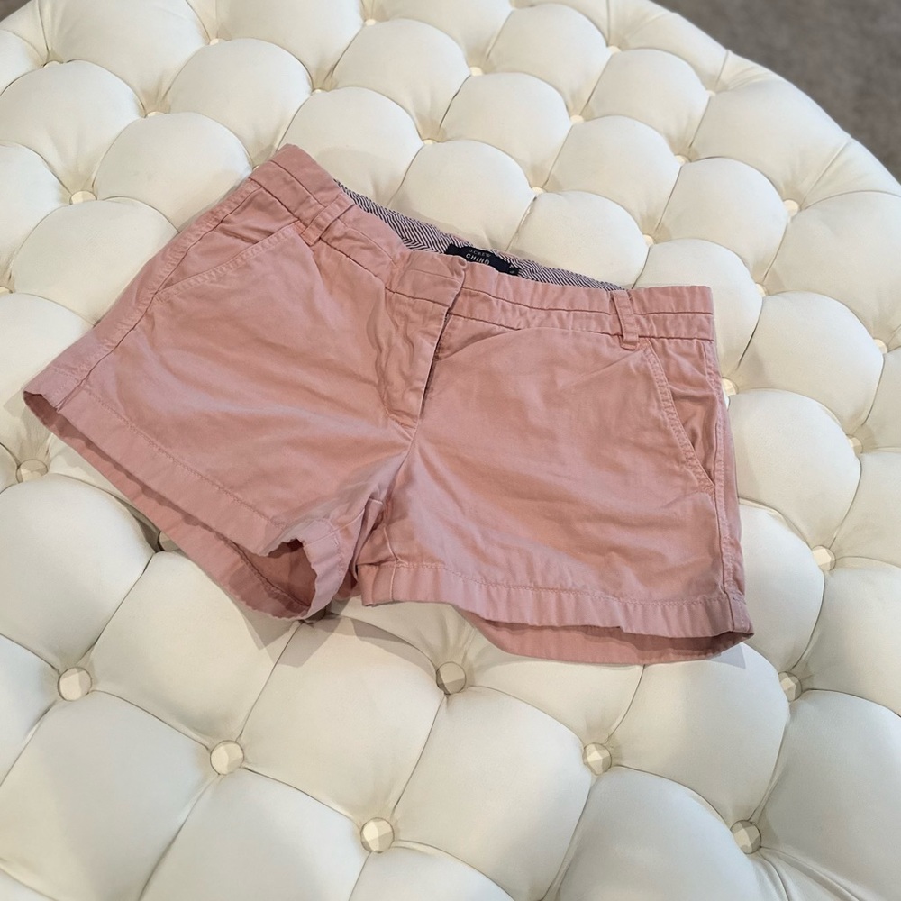 J Crew Chino Pink Shorts 6